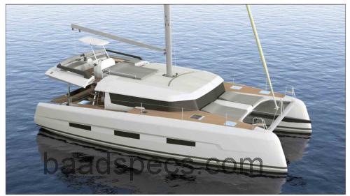 Dufour 48 Catamaran tekniske specifikationer og anmeldelser